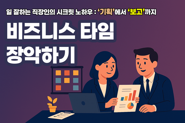 [기획&보고] 비즈니스 타임 장악하기
