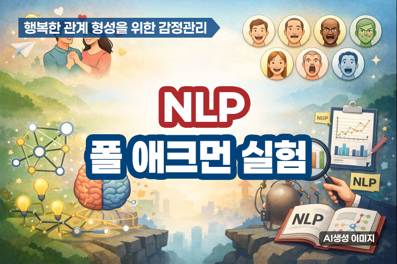 [관계 형성] NLP - 폴 애크먼 실험