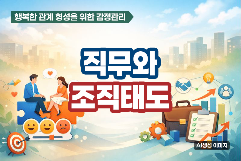 [관계 형성] 직무와 조직태도