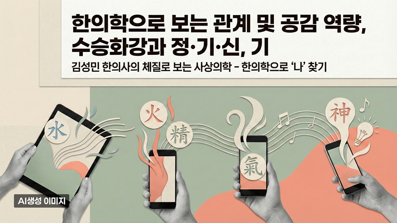 한의학으로 보는 관계 및 공감 역량, 수승화강과 정·기·신, 기