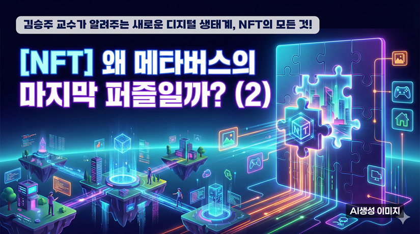 [NFT] 왜 메타버스의 마지막 퍼즐일까? (2)