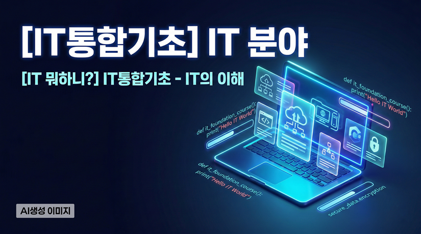 [IT통합기초] IT 분야