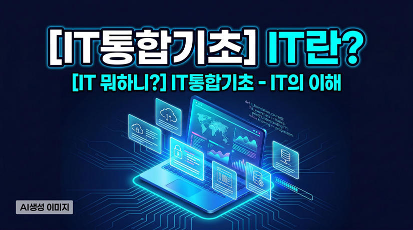 [IT통합기초] IT란?