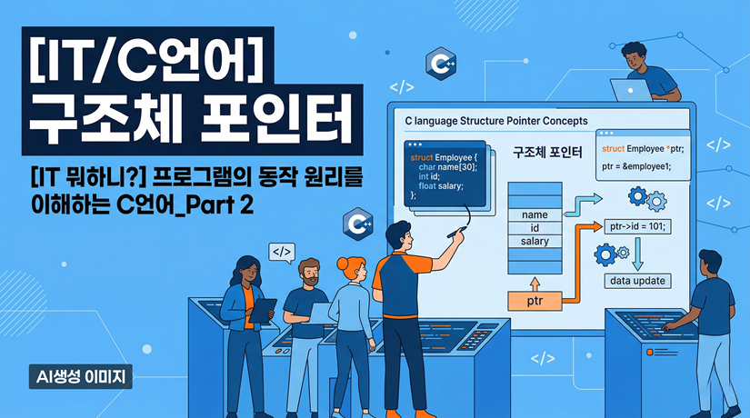 [IT/C언어] 구조체 포인터
