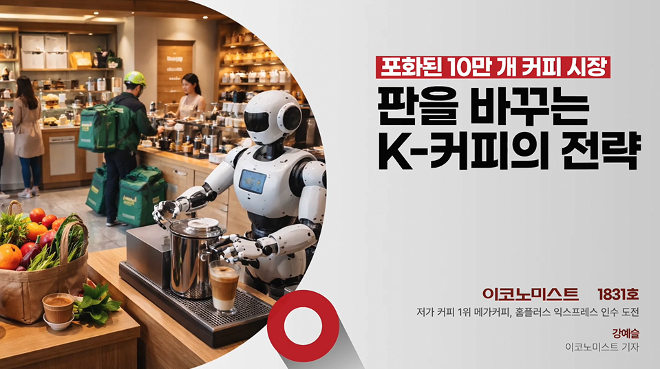 한계 넘는 K커피, 유통과 디저트로 새 판을 짜다