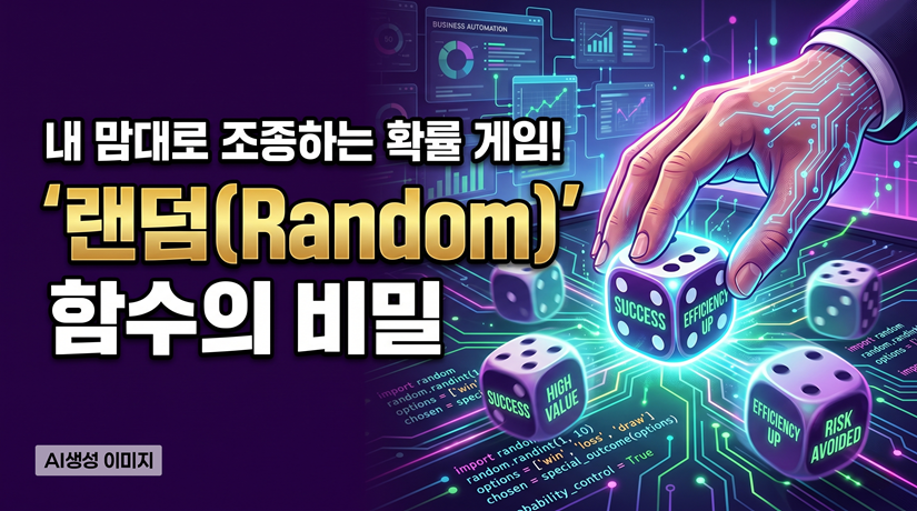 내 맘대로 조종하는 확률 게임! '랜덤(Random)' 함수의 비밀